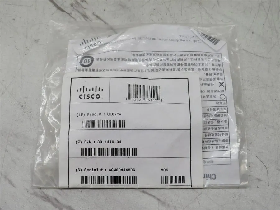 Трансивер in Clamshell Cisco GLC-T 30-1410-03 / 04 SFP Transceivers