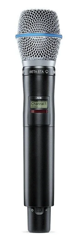 Радиосистема Shure AD2/B87A Wireless Microphone Transmitter w/ Beta 87A (G57: 47