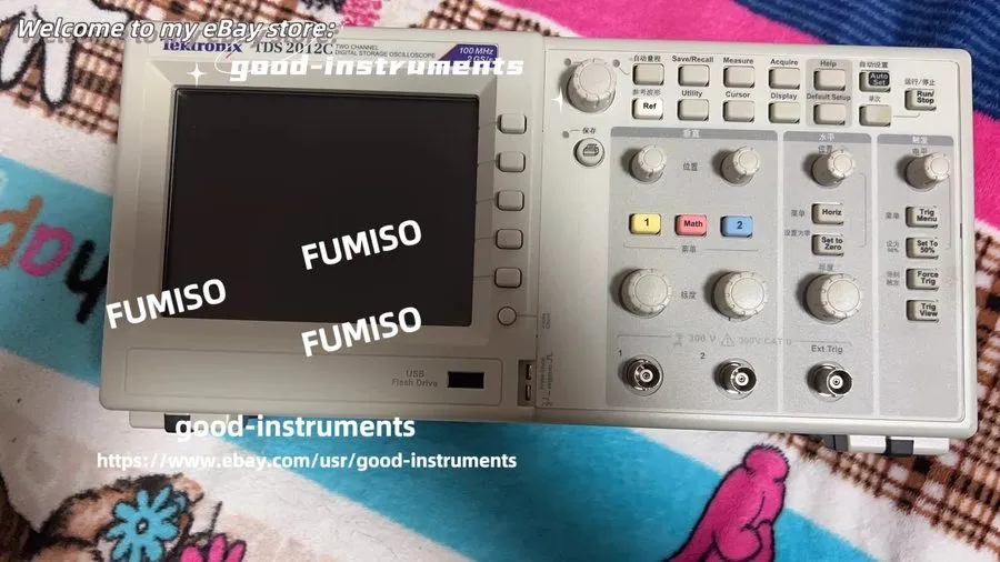 Осциллограф Tektronix TDS2012C 100MHz 2GS/s 2CH Oscilloscope