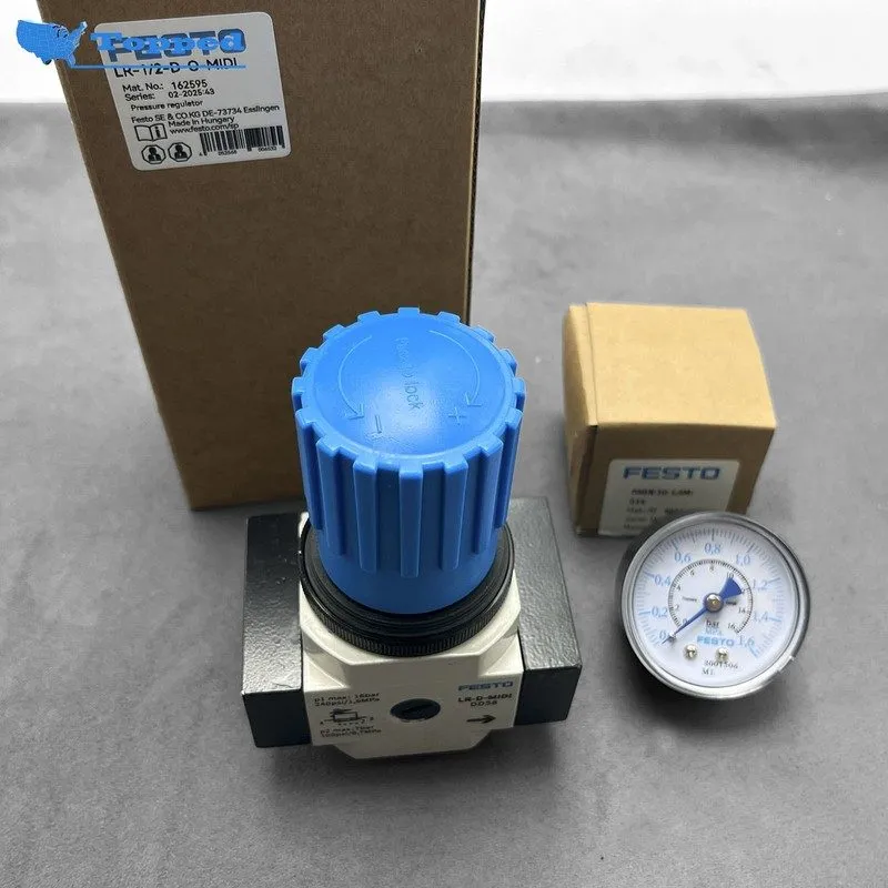 Трубопроводная арматура Festo LR-1/2-D-O-MIDI 162594 Pressure Regulator