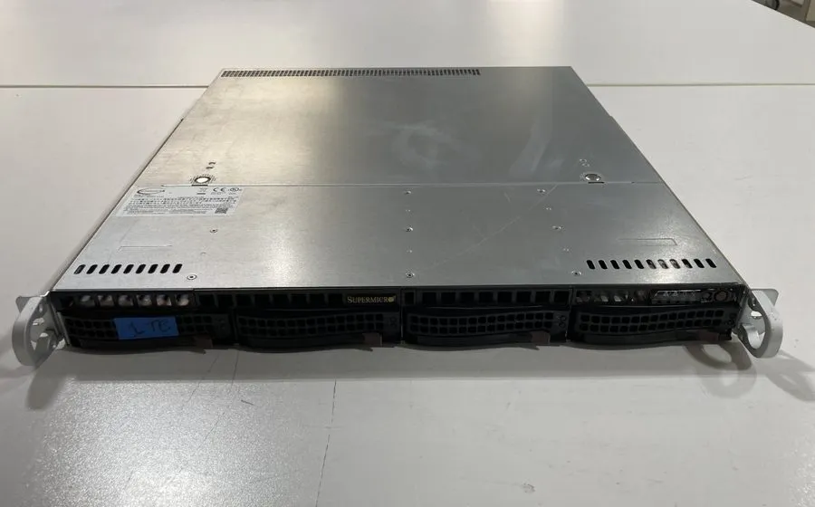 Сервер Supermicro SYS-5019P-M 1U Server Xeon Gold 5115 64GB RAM Rails IPMI 1TB