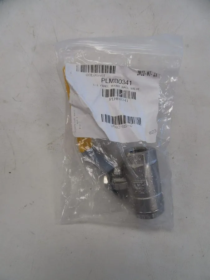 Клапан PARKER STAINLESS STEEL INDUSTRIAL 3/8" BALL VALVE CF8M / V502-SS-6 YELLOW
