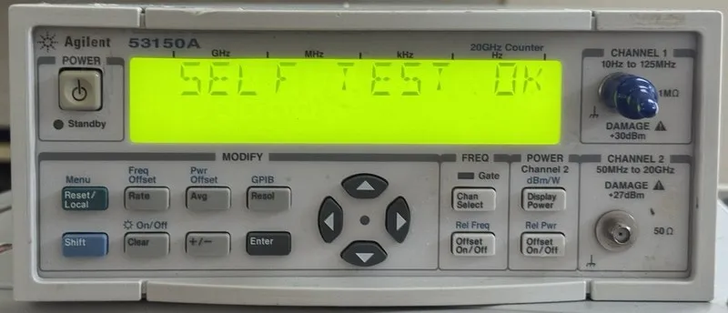 Тестер Agilent 53150A 20 GHz CW Microwave Frequency Counter&lhy