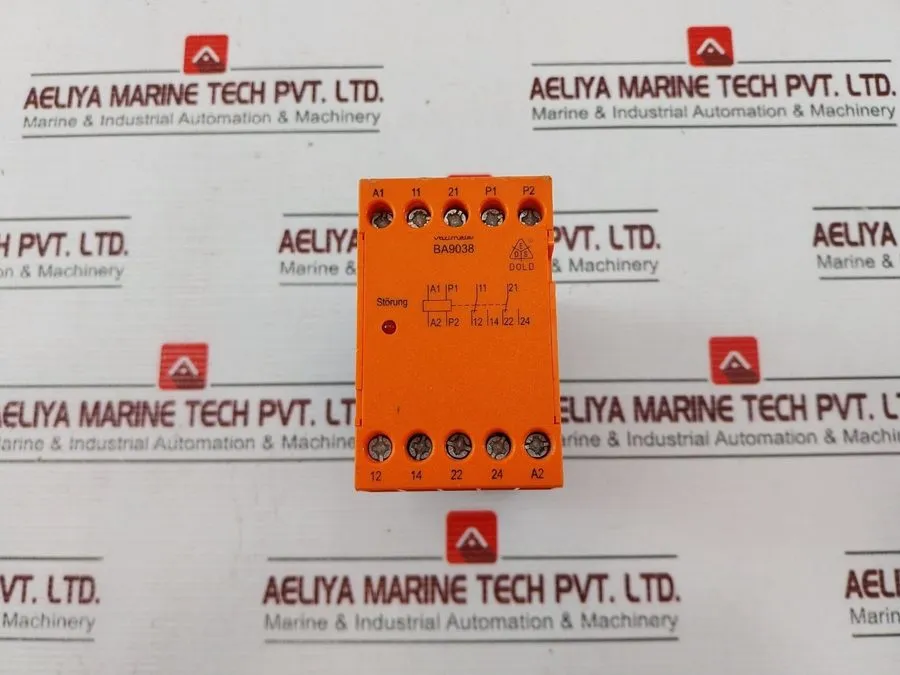 Реле защиты E. Dold & Sohne Ba9038.12 Thermistor Motor Protection Relay 3a 120v 