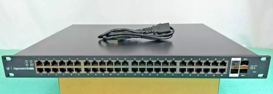 Коммутатор Ubiquiti ES-48-750W Edgeswitch 48 Port PoE Gigabit Switch w/ 10Gb Upl
