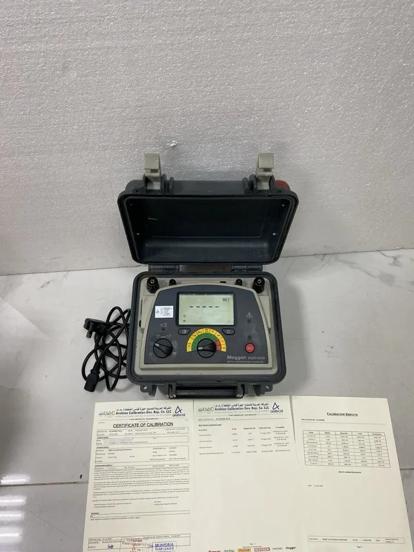 Тестер Megger DLRO10HD Digital micro ohmmeter Low resistance ohmmeter