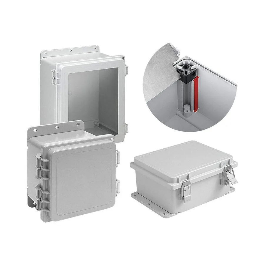 Монтажный шкаф HOFFMAN A181610PHC Enclosure,17.95In.Hx15.94In.Wx10.35In.D 32FR51
