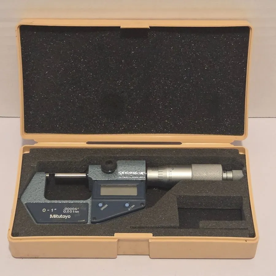 Микрометр 15584 Mitutoyo 293-761-30 digital micrometer 0-1" 0.001MM .00005"