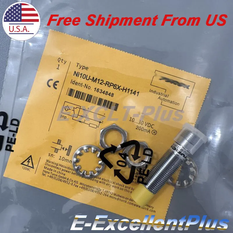 Датчик приближения Turck NI10U-M12-RP6X-H1141 Inductive Proximity Sensor Switch 