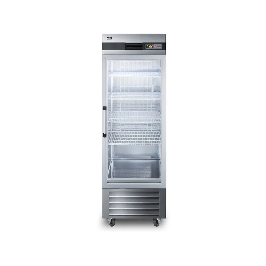Холодильный шкаф Summit SCR23SSG 28" 1-Section Reach-In Refrigerator w/ Right Hi — фото лота 1