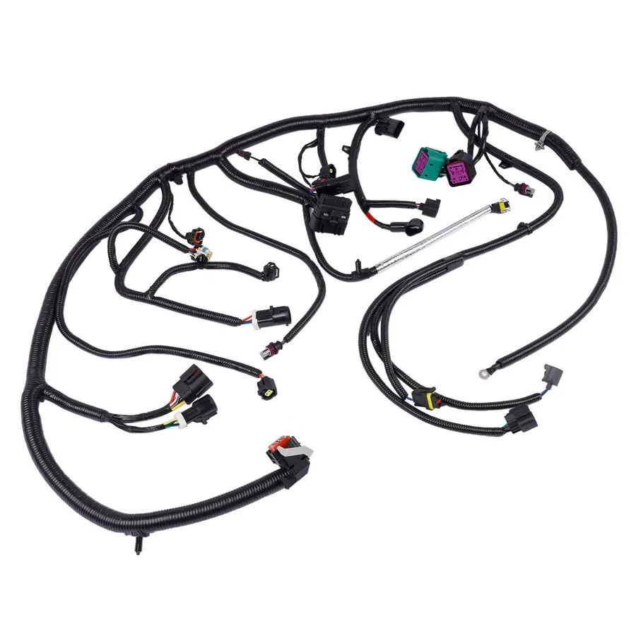 Жгут проводов Engine Wiring Harness 5C3Z12B637AA — фото лота 1