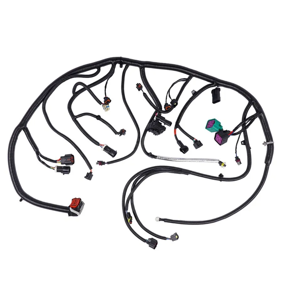 Жгут проводов Engine Wiring Harness 5C3Z12B637AA — фото лота 2