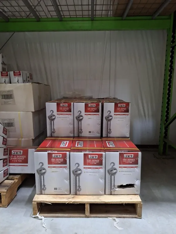 Таль JET 825-101923 S90-150-30 1-1/2 TON HAND CHAIN HOIST W/ 30 LI — фото лота 2