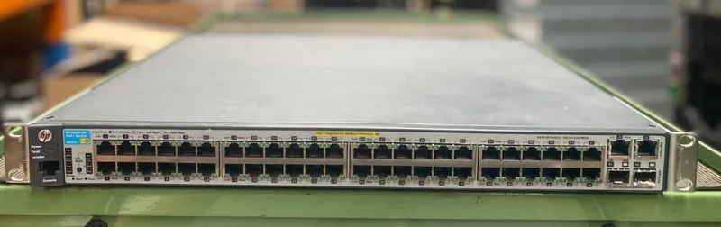 Коммутатор HP SWITCH J9627A 2620-48-POE+ SWITCH 48PORT MANAGED 10/100 ENET