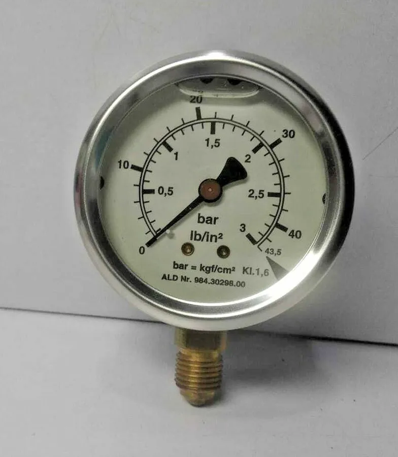 Трубопроводная арматура PRESSURE GAUGE 0-3BAR