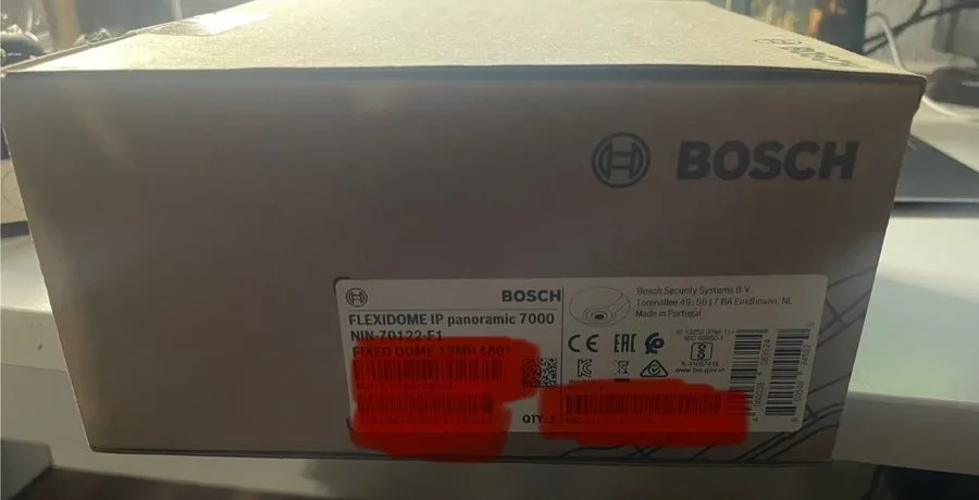 Камера Bosch Flexidome IP Panoramic Camera 7000 NIN-70122-F1A Fixed Dome 12MP 18