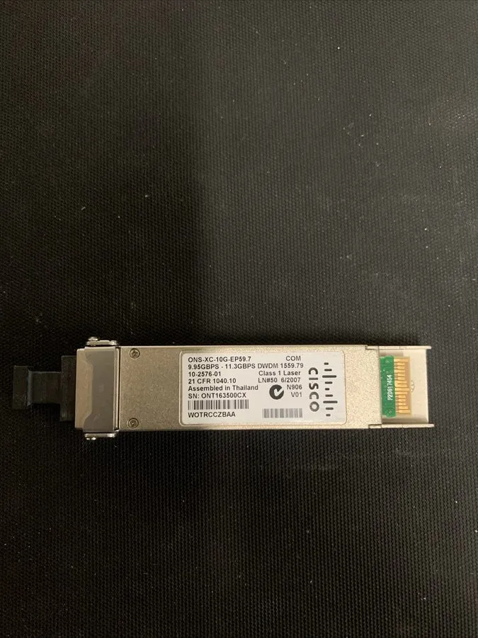 Трансивер CISCO, ONS-XC-10G-EP59.7, 10-2576-01, WOTRCCZBAA, 10G XFP TRANSCEIVER
