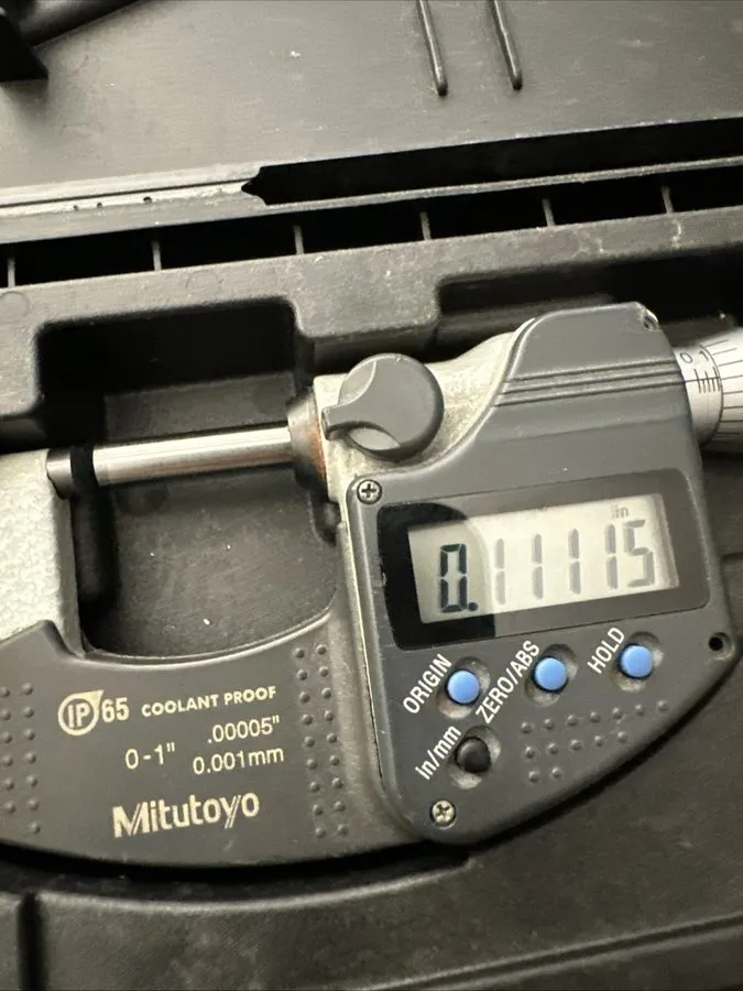 Микрометр Mitutoyo Digital Micrometer 293-348-30 IP65 Coolant Proof 0-1"