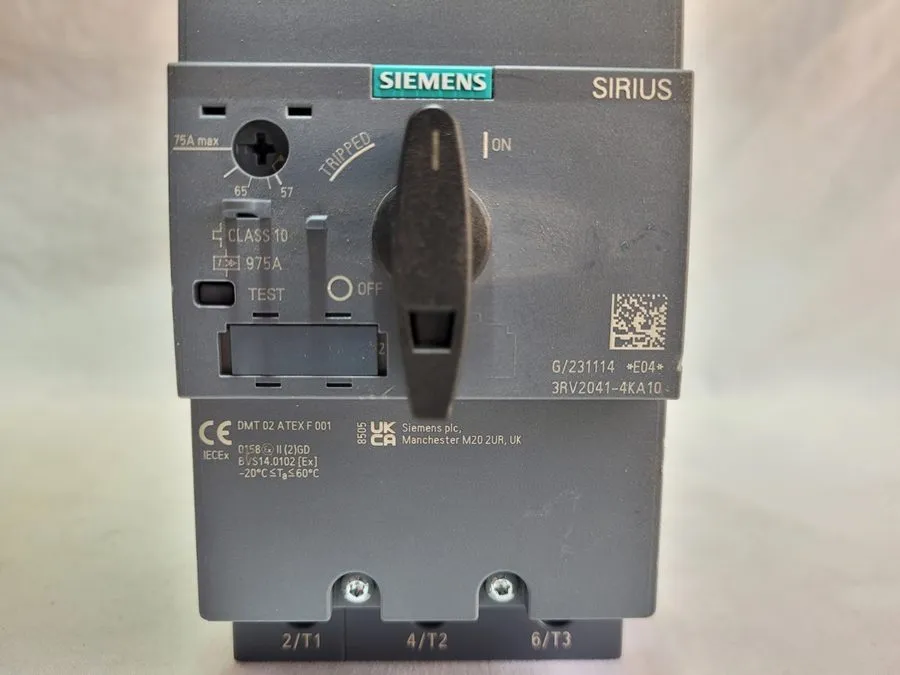 Автоматический выключатель Siemens Sirius 3RV2041-4KA10 Motor Protection Circuit