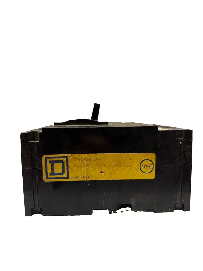 Автоматический выключатель Square D FAL34100 Circuit Breaker 100A 3-Pole 480V AC — фото лота 2