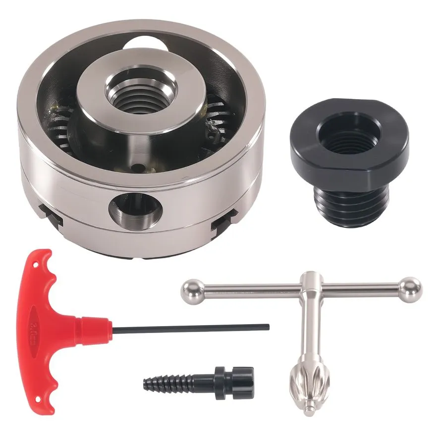 Режущий инструмент 4-Jaw Self-Centering Lathe Chuck 3.75" M33x3.5 Mount