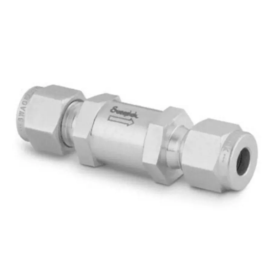 Клапан SWAGELOK SS-8C-10 Poppet Check Valve 316SS, 1/2" Tube OD, 10 PSI