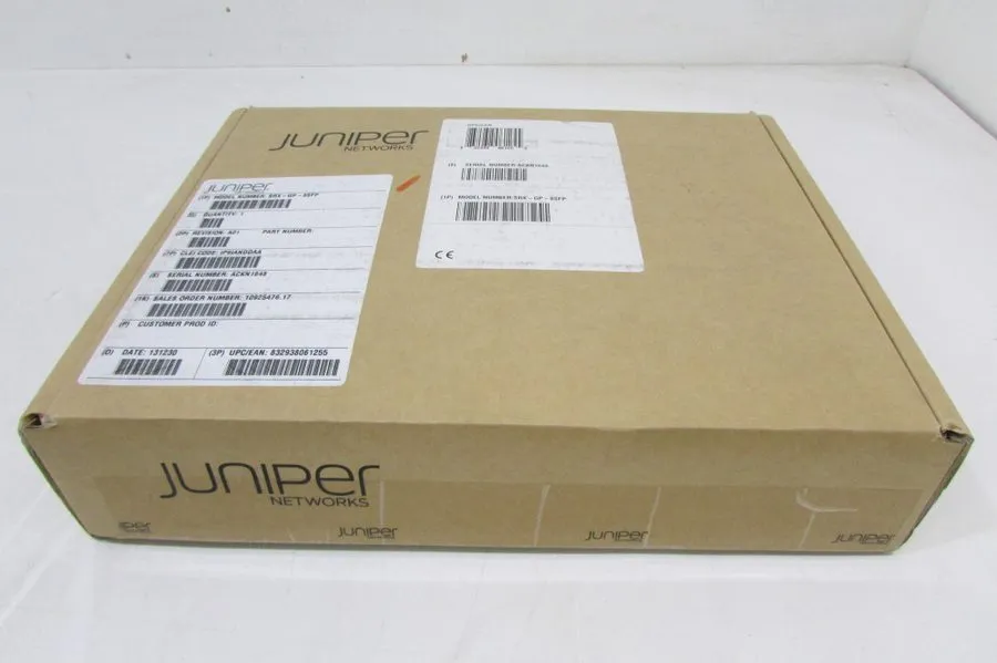 Трансивер Juniper SRX-GP-8SFP 8-port GbE copper, fiber SFP XPIM 1year