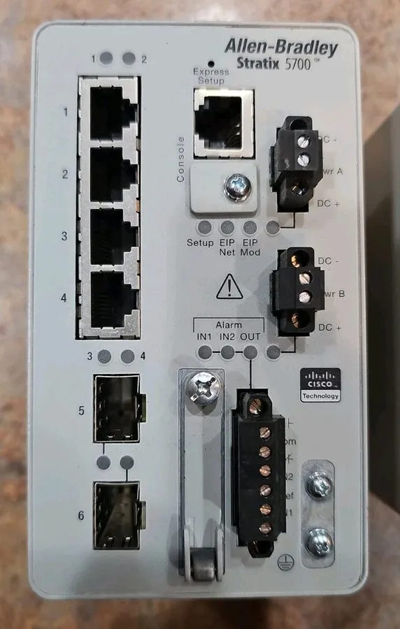 Коммутатор Allen Bradley 1783-BMS06SA Stratix 5700 Ethernet Switch