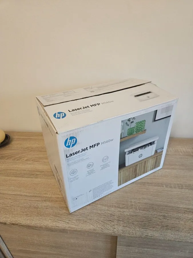 Лазерный принтер HP Laser jet MFP M140w Laser Printer Missing power cable