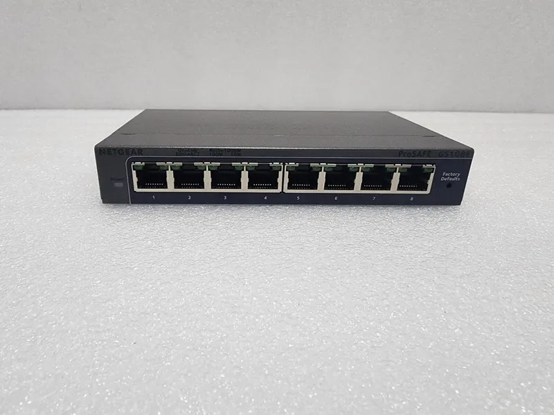 Коммутатор ProSafe Netgear 8 Port GS108Ev3 Gigabit Ethernet Switch GS108E