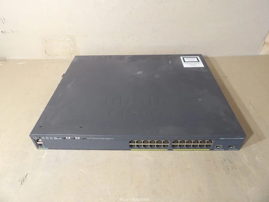 Коммутатор Cisco 2960-X Series 24 Port 370W PoE+ Switch, WS-C2960X-24PD-L