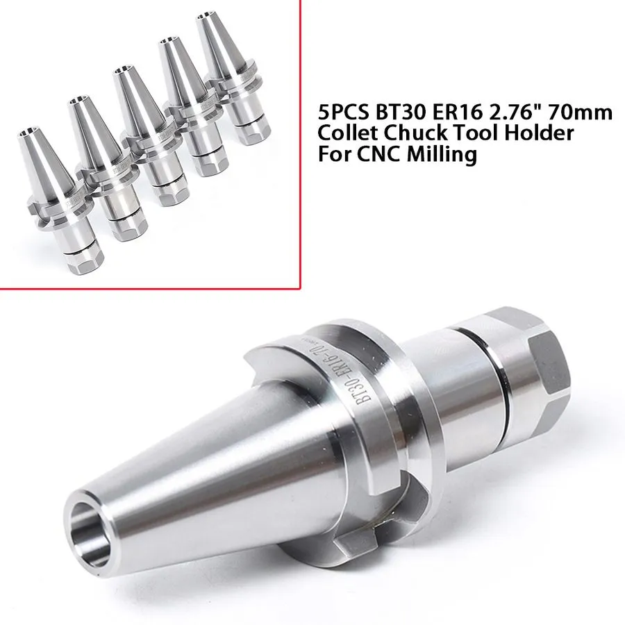 Патрон BT30 ER20 2.76" 70 SET Collet Chuck Tool Holder 12000RMP — фото лота 2