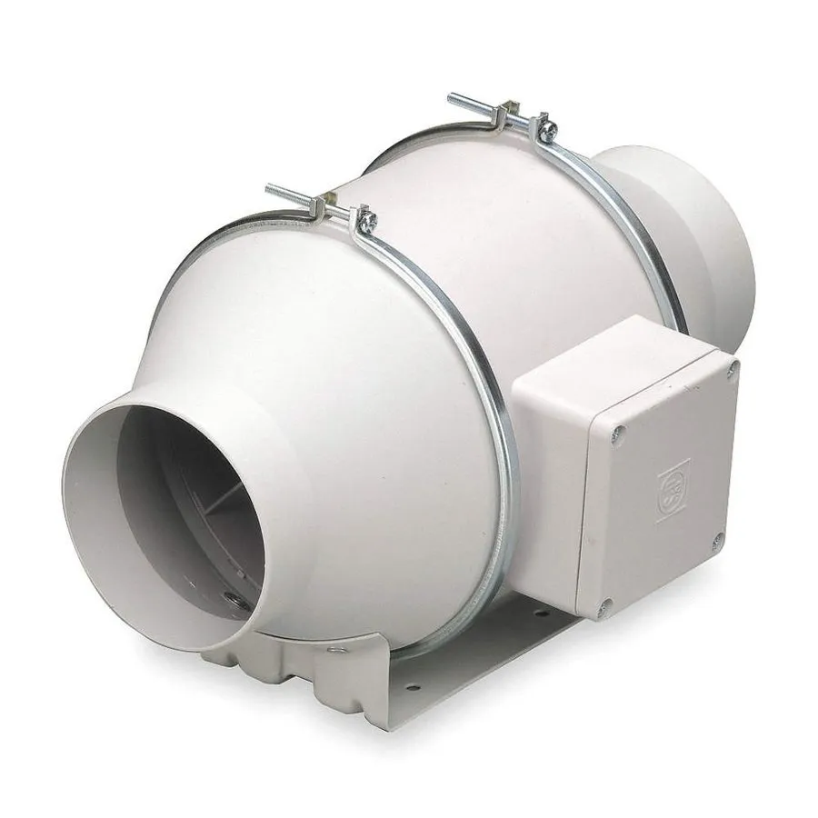 Вентилятор Soler and Palau TD-200 538 CFM Single Phase Duct Fan Off White — фото лота 1