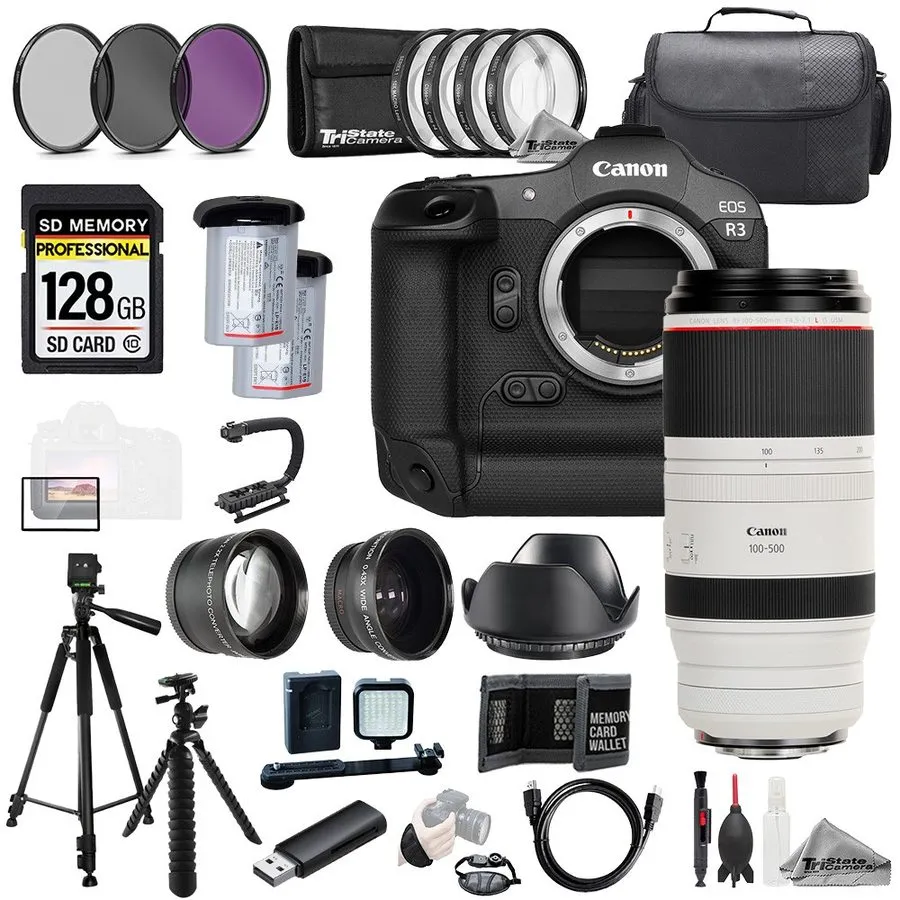 Объектив Canon RF 100-500mm f/4.5-7.1 L IS USM Mirrorless Lens USA Model