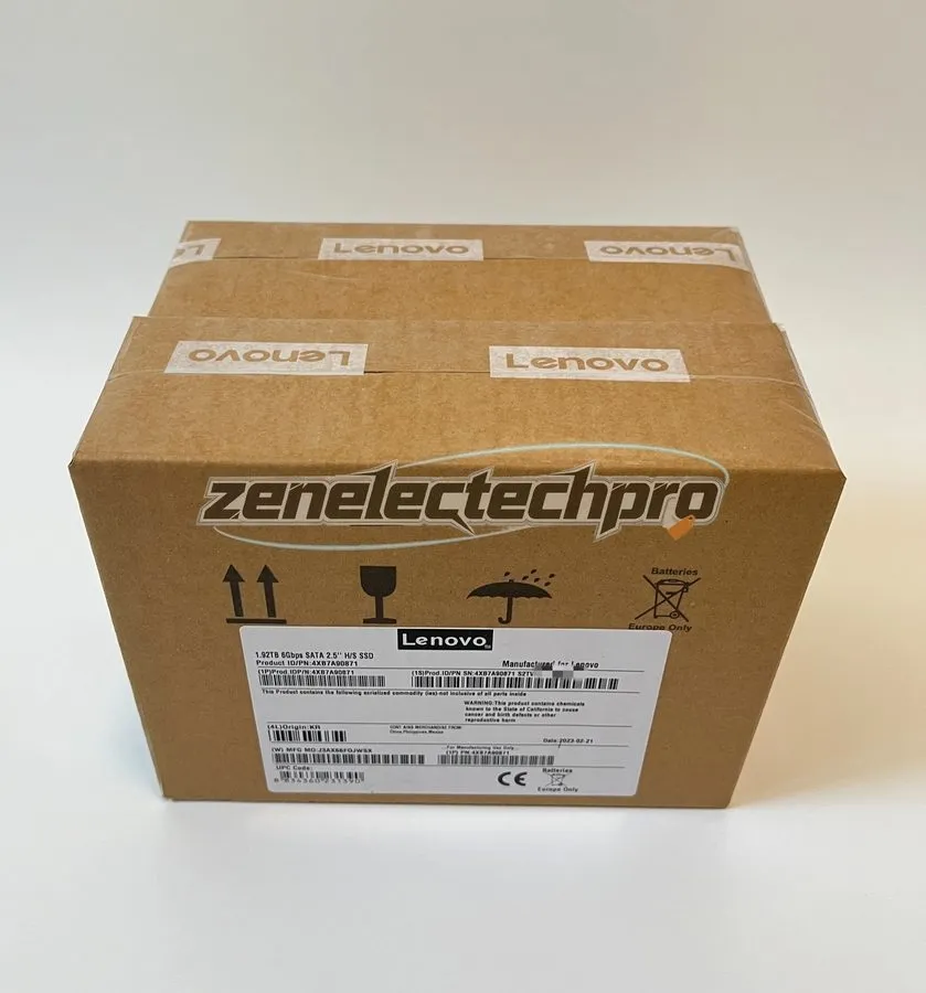 Сервер Lenovo/Samsung 1.92TB 2.5" SATA 6G Server SSD Replace 03LC440 4XB7A90871 — фото лота 2