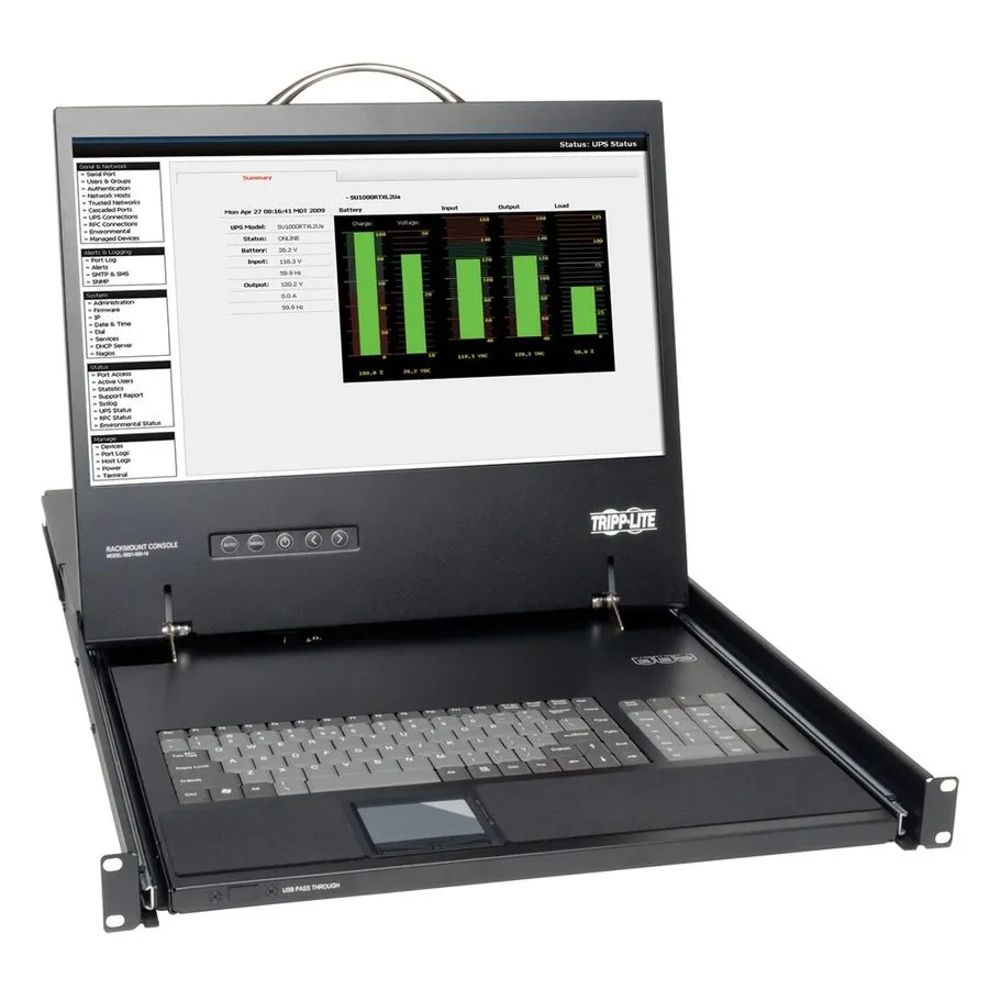 KVM-переключатель Tripp-Lite B021-000-19 Kvm 1U Rackmount Switch 19Inch Touchpad