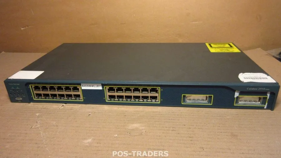 Коммутатор Cisco WS-C2950G-24-EI Catalyst 2950G 2 GBIC Slots 24-Port 10/100 Swit