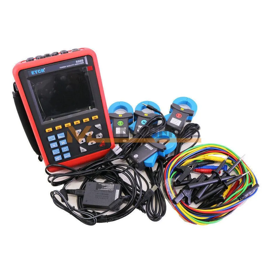 Анализатор ETCR5000+040B Multi-functional Power Quality Analyzer 3 Phase Power A