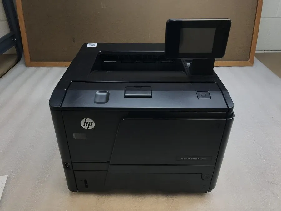 Лазерный принтер HP LaserJet Pro 400 M401dn Laser Printer Power Cord And USB Tra