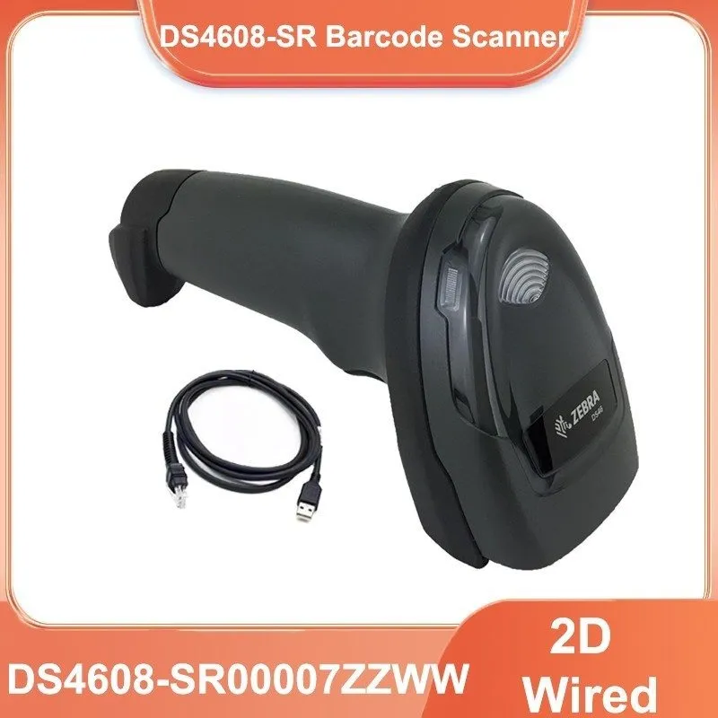 Сканер штрих-кода Zebra DS4608-SR00007ZZWW Wired Handheld 1D 2D Area Imager Barc