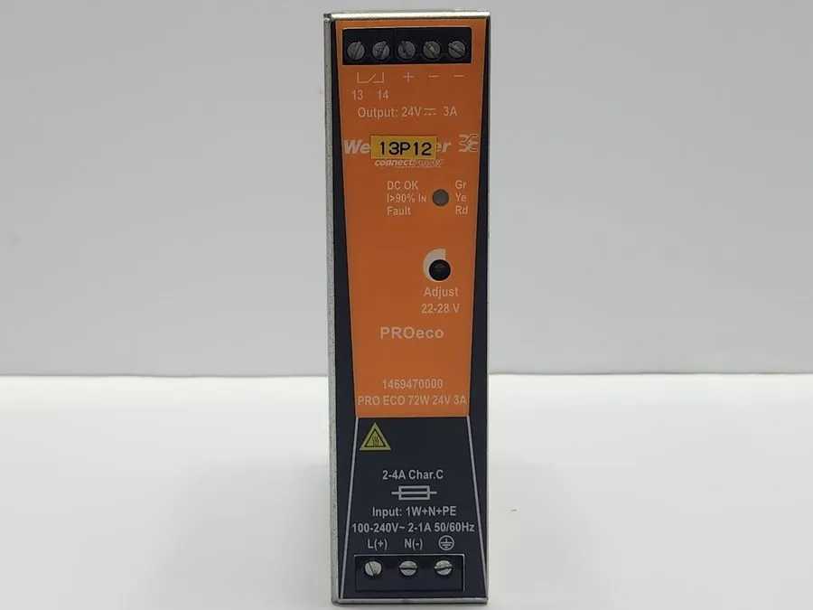 Блок питания Weidmuller 1469470000 PRO ECO DIN Rail Power Supply 72W 24V 3A