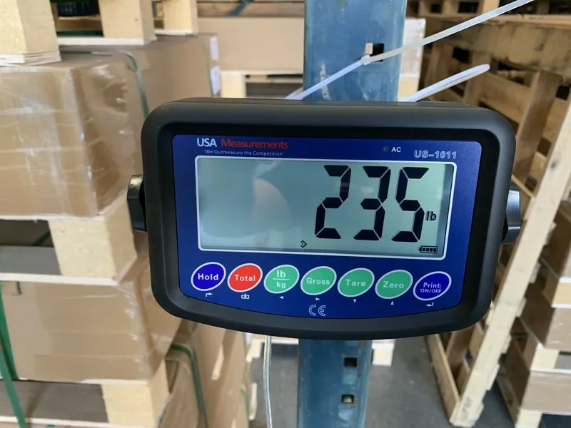 Весы 5 Year 10000lb/1lb 40" x 40" Floor Scale /Pallet Scale with Indicator — фото лота 2