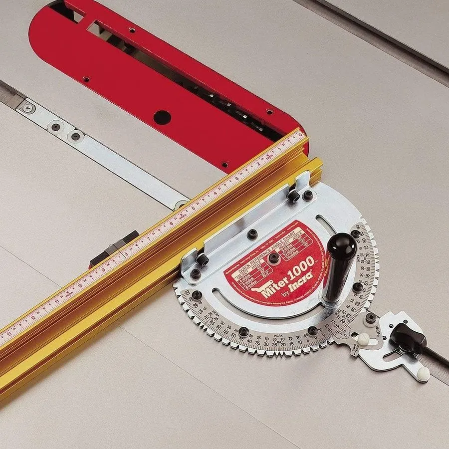Вакуумная присоска Miter 1000 Table Saw Miter Gauge 18 Inch Steel Precision 90-D