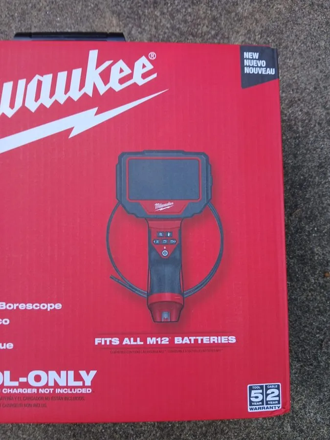 Видеоэндоскоп Milwaukee 3150-20 M12™ Auto Technician Borescope (Tool Only) — фото лота 2