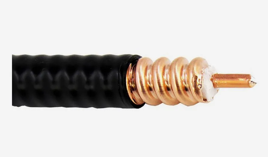 Кабель Andrew Heliax FSJ1-50A 1/4 inch Corrugated Copper Coaxial Cable Black