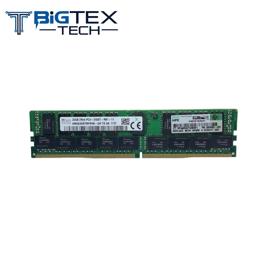 Модуль памяти SK Hynix 32GB 2Rx4 PC4-2400T DDR4 ECC RDIMM Server RAM HMA84GR7MFR