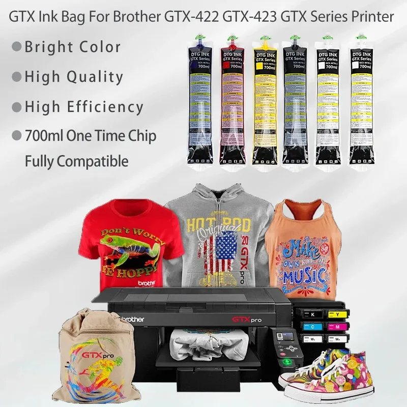 Оборудование рекламного производства Brother GTX Printer DTG Direct to Garment G