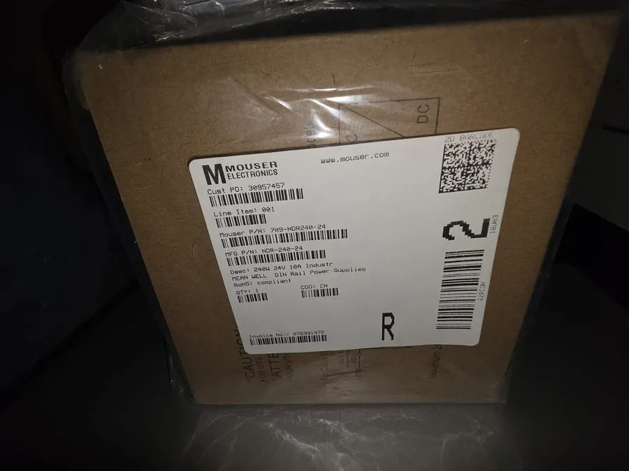 Блок питания MEAN WELL NDR-240-24 24VDC 10 Amp 240W Industrial DIN Rail Power Su