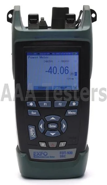 Тестер EXFO FOT-930 MaxTester II Multifunction Fiber Optic Loss Tester