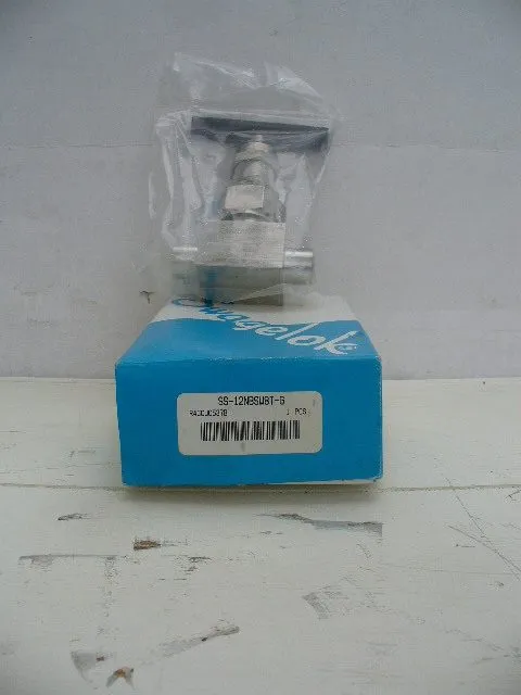 Клапан Swagelok SS-12NBSW8T-G SS Severe-Service Union-Bonnet Needle Valve